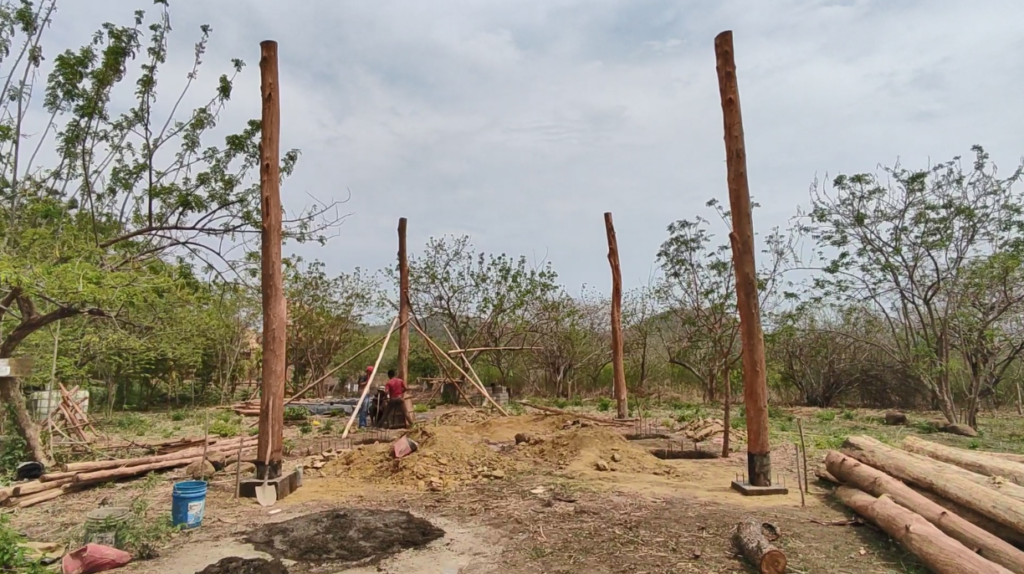 Footing corner Posts